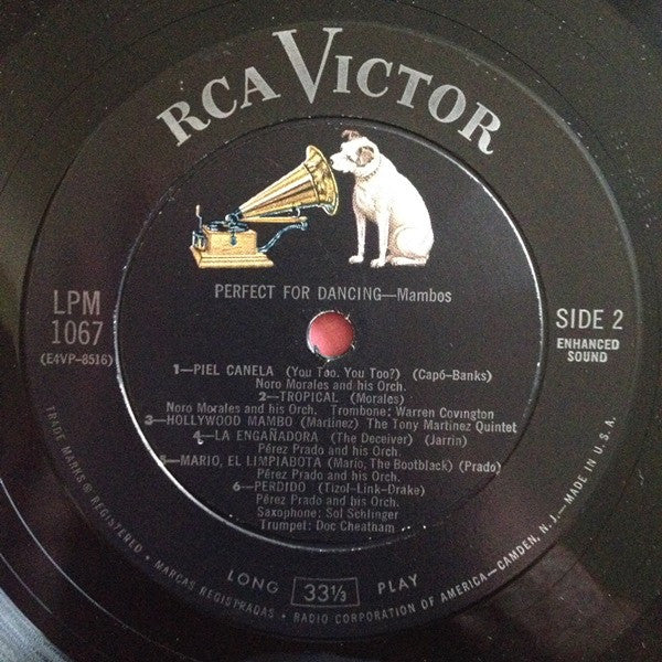 Various : Perfect For Dancing - Mambos (LP, Comp)