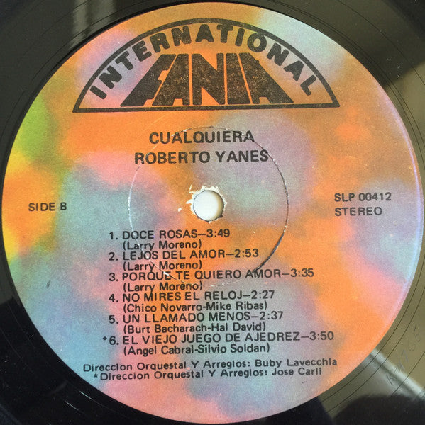 Roberto Yanes : Cualquiera (LP)