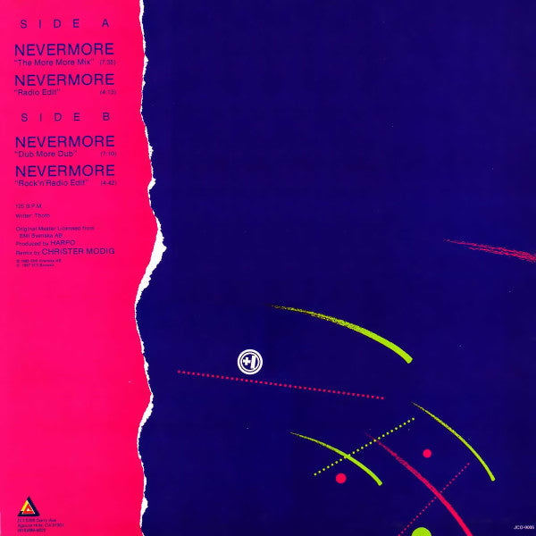 Plus One* : Nevermore (12", Promo)