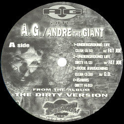 AG : The Dirty Version: Album Sampler (12", Smplr)