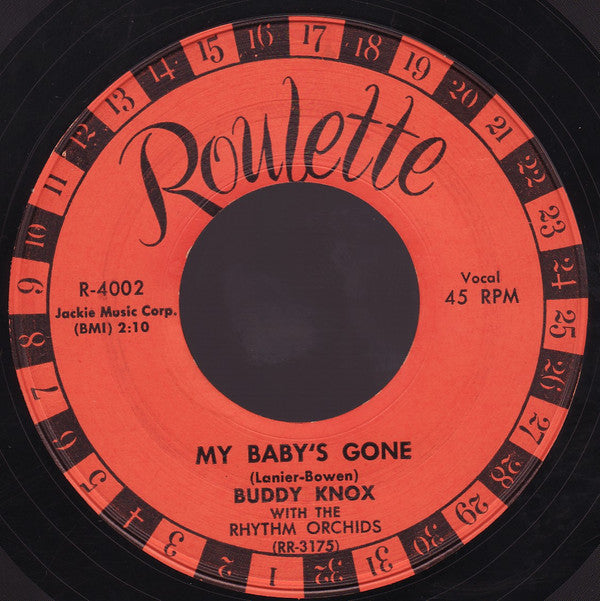Buddy Knox With The Rhythm Orchids : Party Doll (7", Single, Mon)
