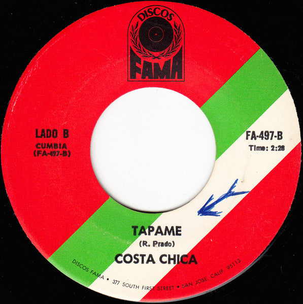 Costa Chica : San Juan De Ulua / Tapame (7", Single)