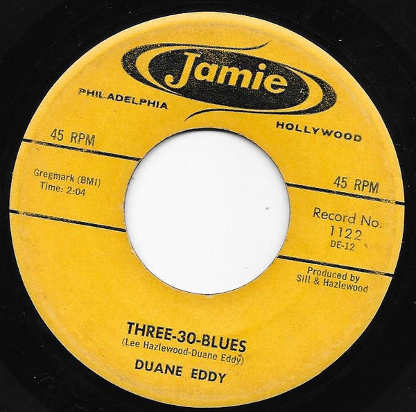 Duane Eddy : "Yep!" / Three-30-Blues (7", Single, Mon)