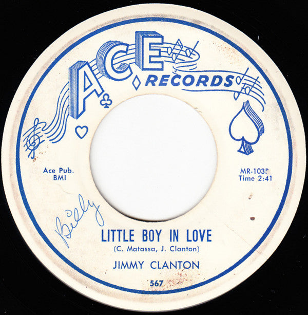 Jimmy Clanton : My Own True Love / Little Boy In Love (7", Single)