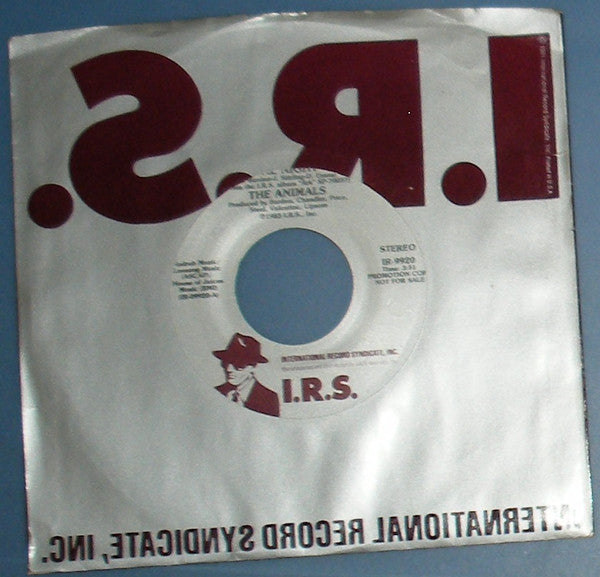 The Animals : The Night (7", Single, Promo)