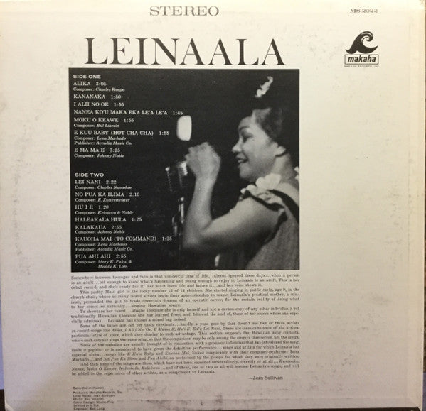 Leinaala Haili : Leinaala (LP, Album)