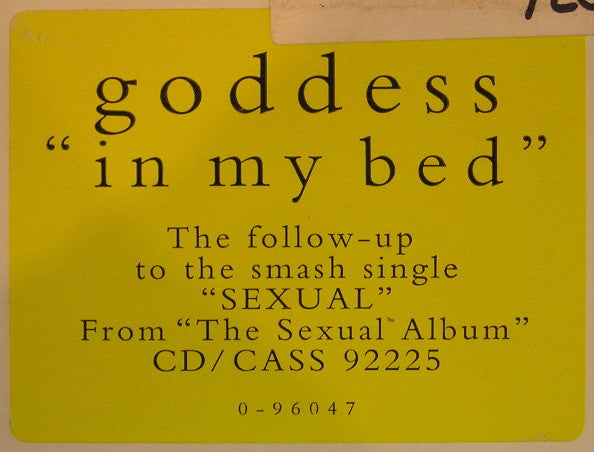Goddess (2) : In My Bed (12")
