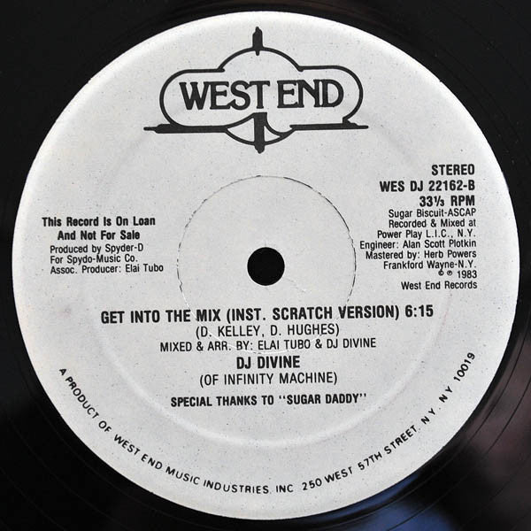 DJ Divine : Get Into The Mix (12", Promo)