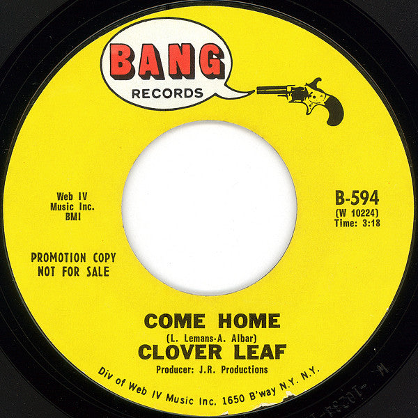 Clover Leaf : Tell The World (7", Promo)