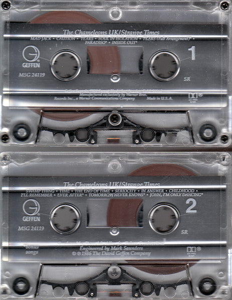 The Chameleons : Strange Times (Cass, Album, Dol)