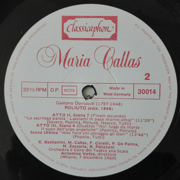 Maria Callas : La Divina vol. 3 (2xLP, Comp)