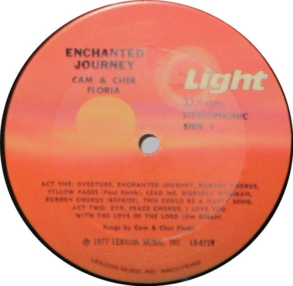 Cam Floria & Cher Floria : Enchanted Journey (LP)