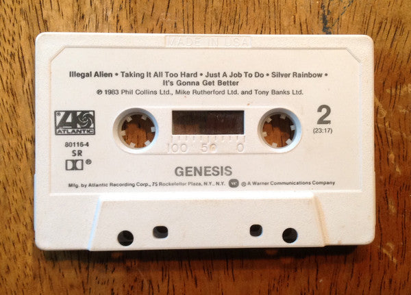 Genesis : Genesis (Cass, Album)