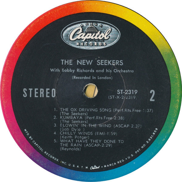 The Seekers : The New Seekers (LP, Album, Los)