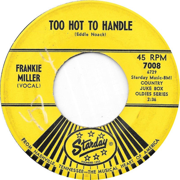 Frankie Miller (2) : Blackland Farmer (7", Single)