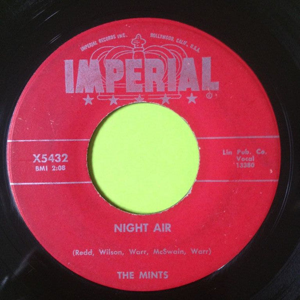 Ken Copeland* / The Mints : Pledge Of Love / Night Air (7", Single)