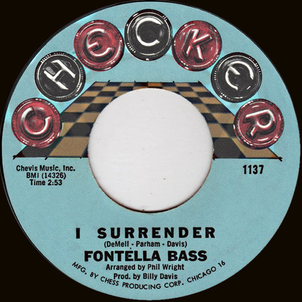 Fontella Bass : I Surrender / I Can't Rest (7", Single, MO)