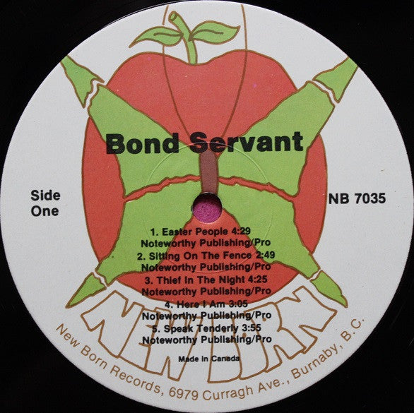 Bondservant : Bondservant (LP, Album)