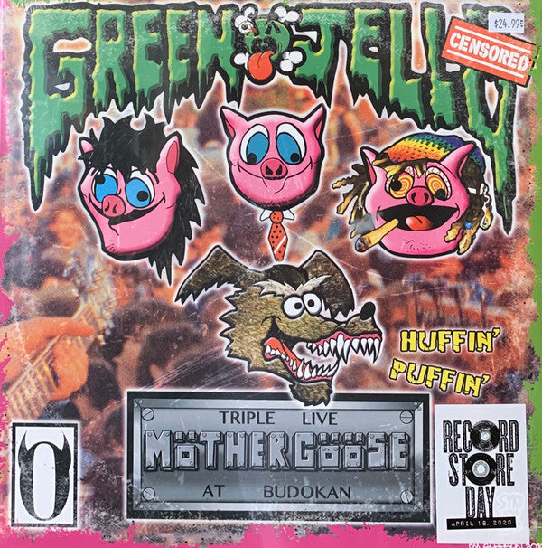 Green Jellÿ : Triple Live Möther Gööse At Budokan (LP, RSD, RE, Glo)