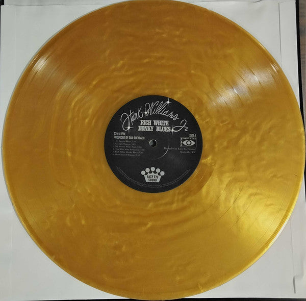 Hank Williams Jr. : Rich White Honky Blues (LP, Album, Ltd, Met)