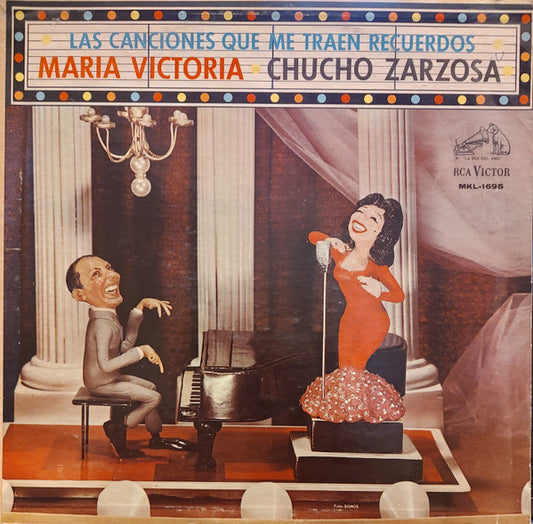 María Victoria, Chucho Zarzosa : Las Canciones Que Me Traen Recuerdos (LP, Album, Mono)
