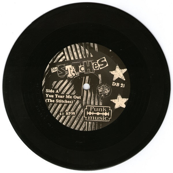The Stitches : You Tear Me Out (7", EP, RP, Pin)