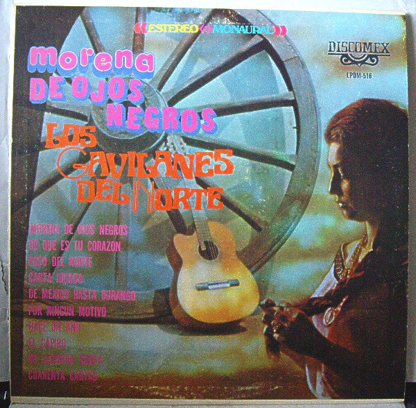 Los Gavilanes Del Norte : Morena De Ojos Negros (LP, Mono)
