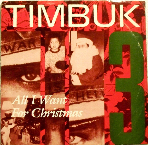 Timbuk 3 : All I Want For Christmas (7", Promo)