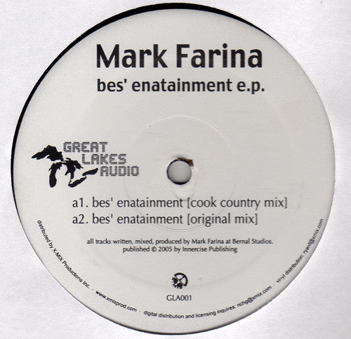 Mark Farina : Bes' Enatainment E.P. (12", EP)