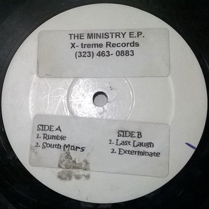Various : The Ministry E.P. (12", W/Lbl)