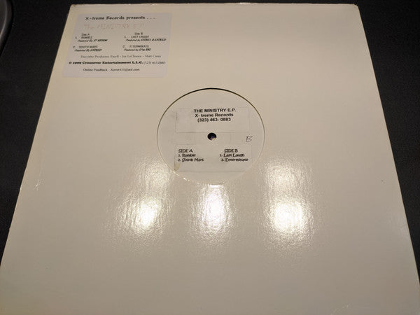 Various : The Ministry E.P. (12", W/Lbl)