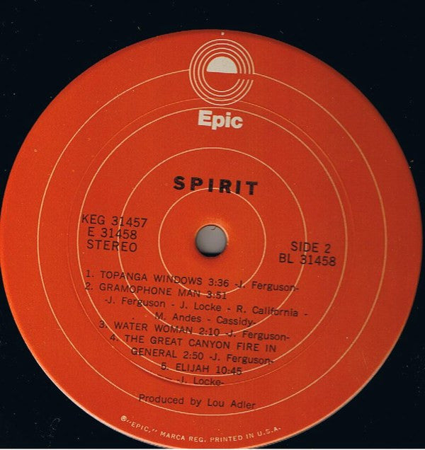 Spirit (8) : Spirit (2xLP, Comp, Pit)