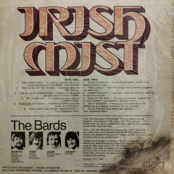 The Bards (3) : Irish Mist (LP)