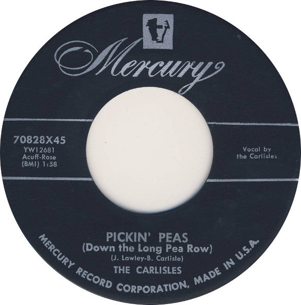 The Carlisles : Goo-Goo Da Da (Baby Latin Meaning "Daddy") (7", Single)