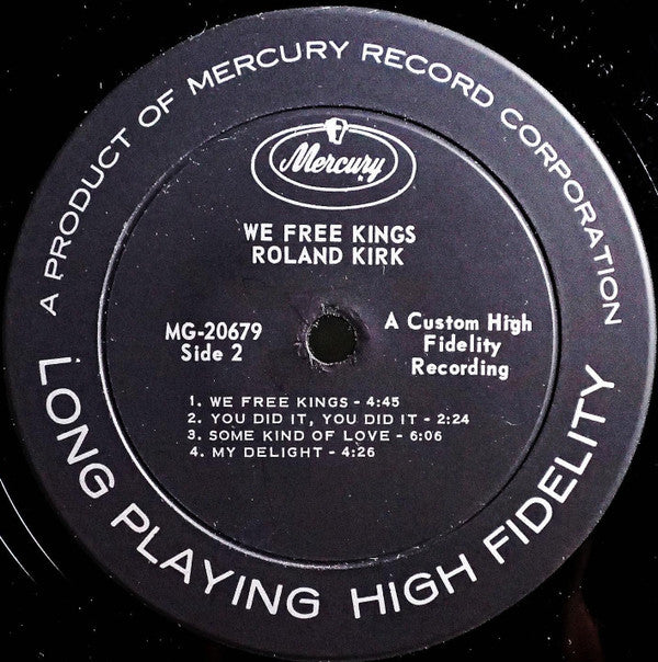 Roland Kirk : We Free Kings (LP, Album, Mono)