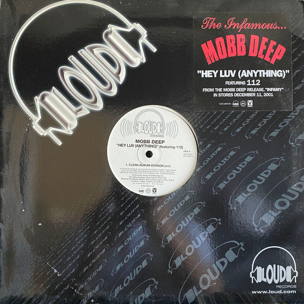 Mobb Deep Featuring 112 : Hey Luv (Anything) (12", Promo)