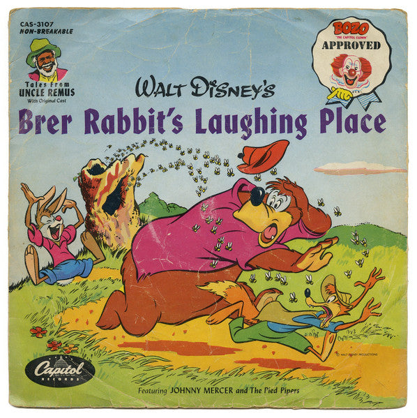 Johnny Mercer / The Pied Pipers / James Baskett With Billy May And His Orchestra : Brer Rabbit's Laughing Place (Parts I And II) (7")
