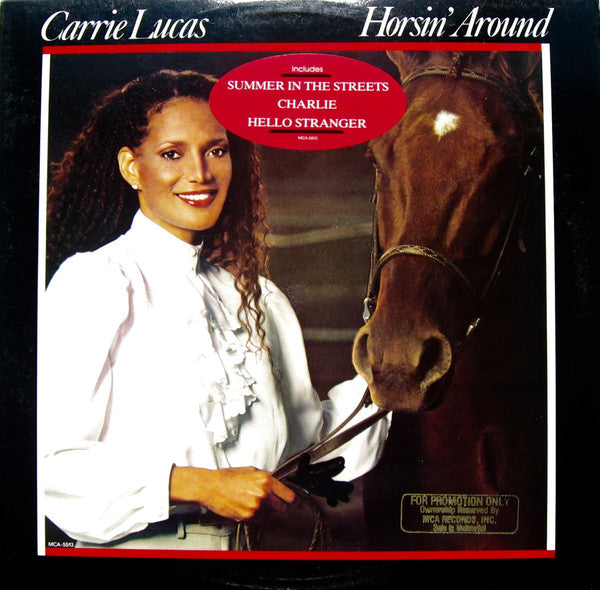 Carrie Lucas : Horsin' Around (LP, Album)