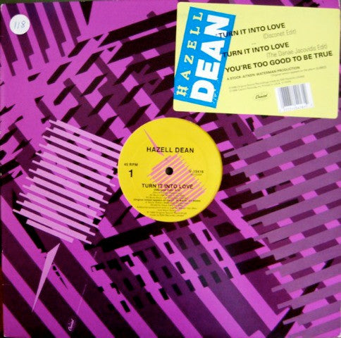 Hazell Dean : Turn It Into Love (12")