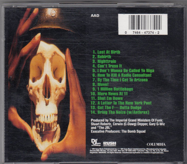 Public Enemy : Apocalypse 91... The Enemy Strikes Black (CD, Album)