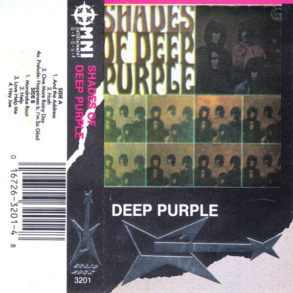 Deep Purple : Shades Of Deep Purple (Cass, Album, RE)