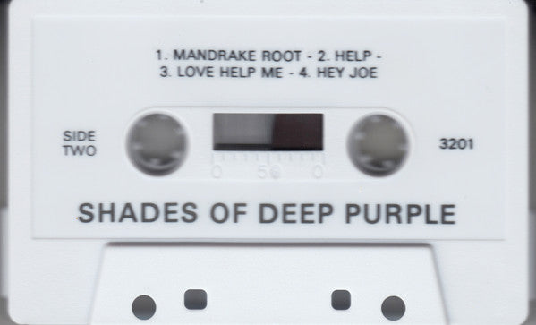 Deep Purple : Shades Of Deep Purple (Cass, Album, RE)