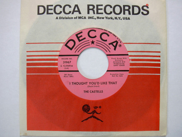 The Castells* : Life Goes On (7", Single, Promo)