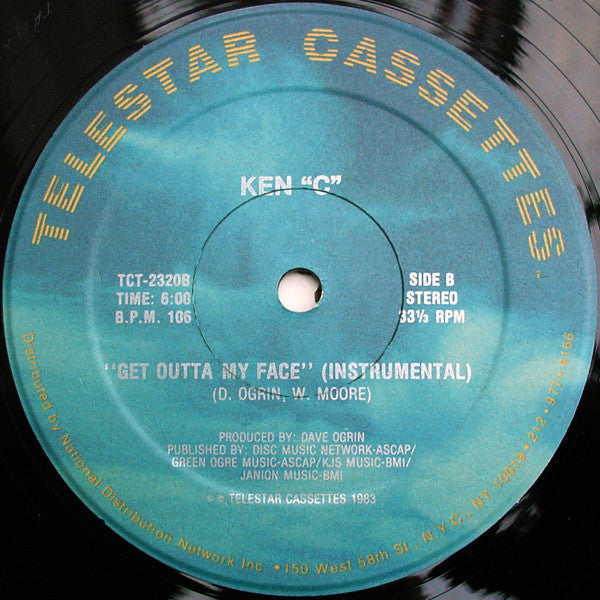 Ken "C" : Get Outta My Face (12")
