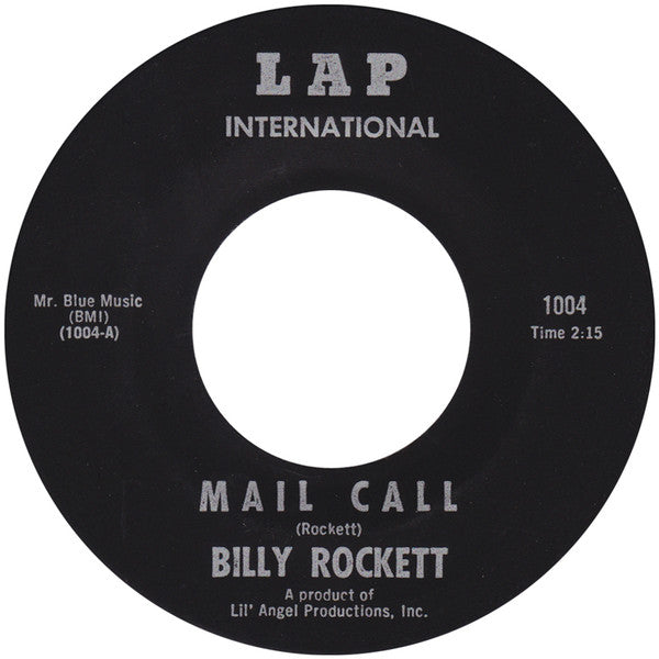 Billy Rockett : Mail Call (7", Single)