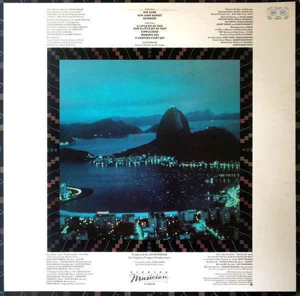 Lee Ritenour : Rio (LP, Album, RE)