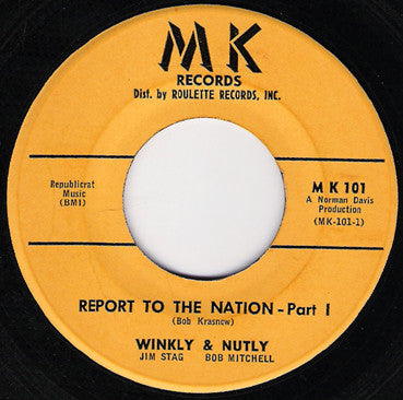 Winkly & Nutly : Report To The Nation (7", Single)