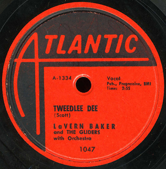 LaVern Baker And The Gliders (3) : Tweedlee Dee / Tomorrow Night (10")