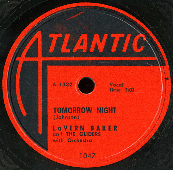 LaVern Baker And The Gliders (3) : Tweedlee Dee / Tomorrow Night (10")