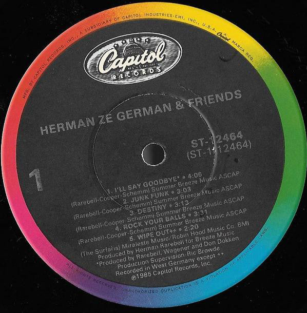 Herman Ze German* : Herman Ze German & Friends (LP, Album)